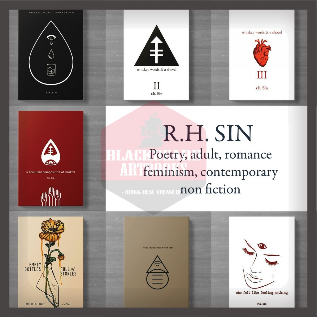 Jual Books Collection by r.h. Sin ( Whiskey, Words, and a Shovel 1-3 ...