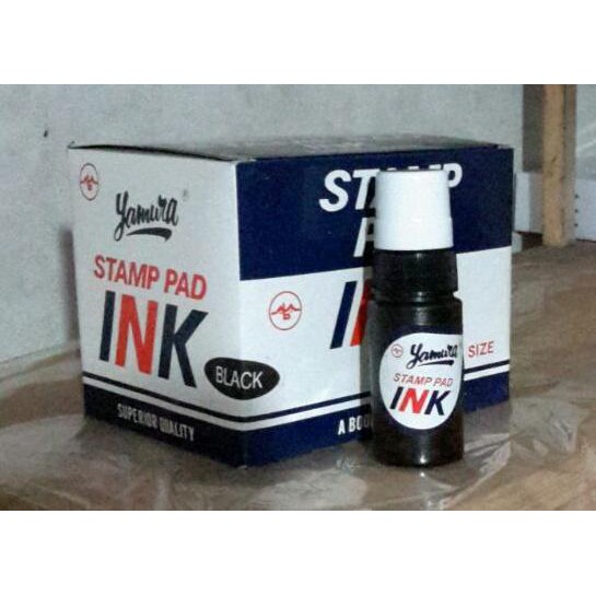 Jual Tinta stempel yamura stamp pad ink king size 50 cc Shopee Indonesia