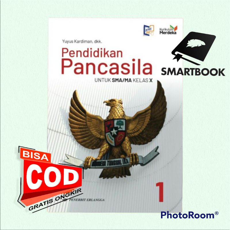 Jual BUKU PENDIDIKAN PANCASILA KELAS X SMA KURIKULUM MERDEKA ERLANGGA ...