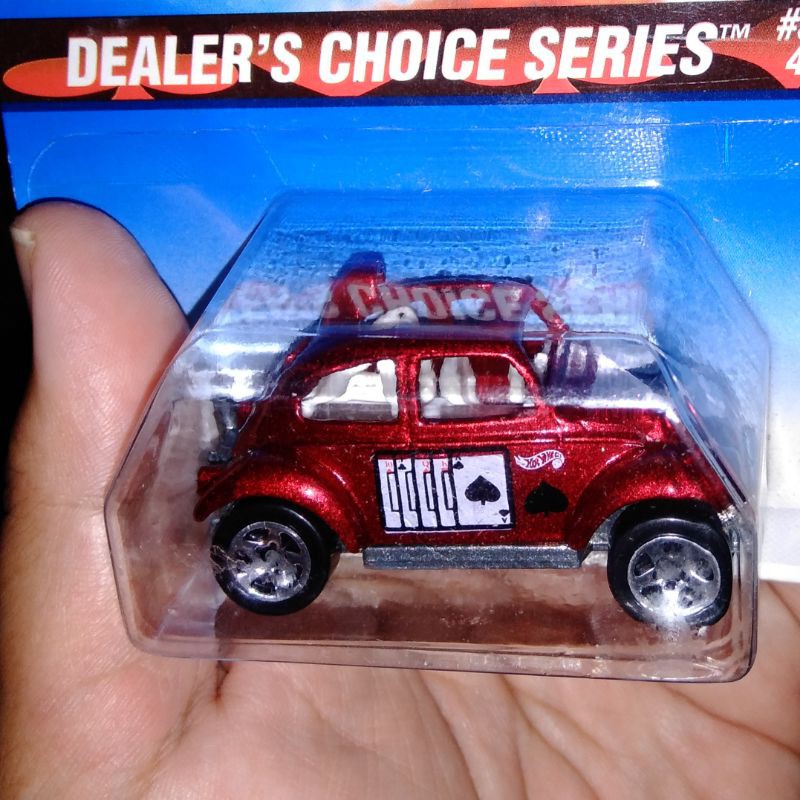 Jual RARE Vw Baja Bug Beetle Red Base Besi 1983 Us Card Lama