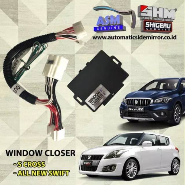 Jual Modul Auto Window & Auto Folding Mirror All New Swift Dual System