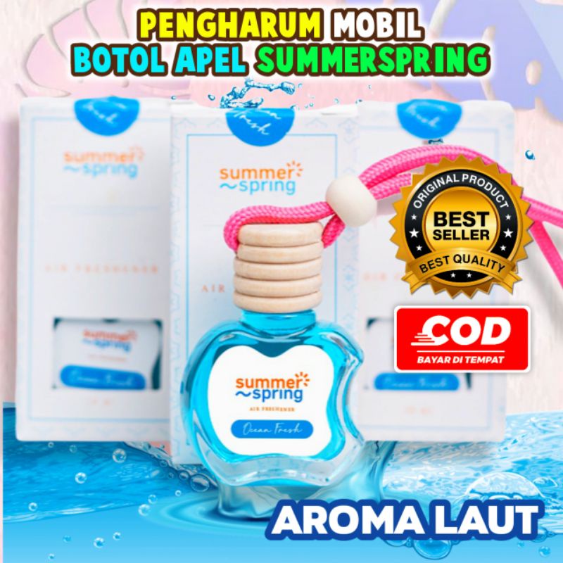 Jual Summerspring Parfum Pengharum Mobil dan Ruangan Aroma Ocean Fresh ...