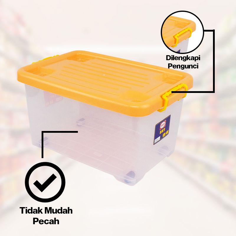 Jual SHINPO KONTAINER PLASTIK DENGAN RODA SKU CONTAINER BOX KOTAK ...