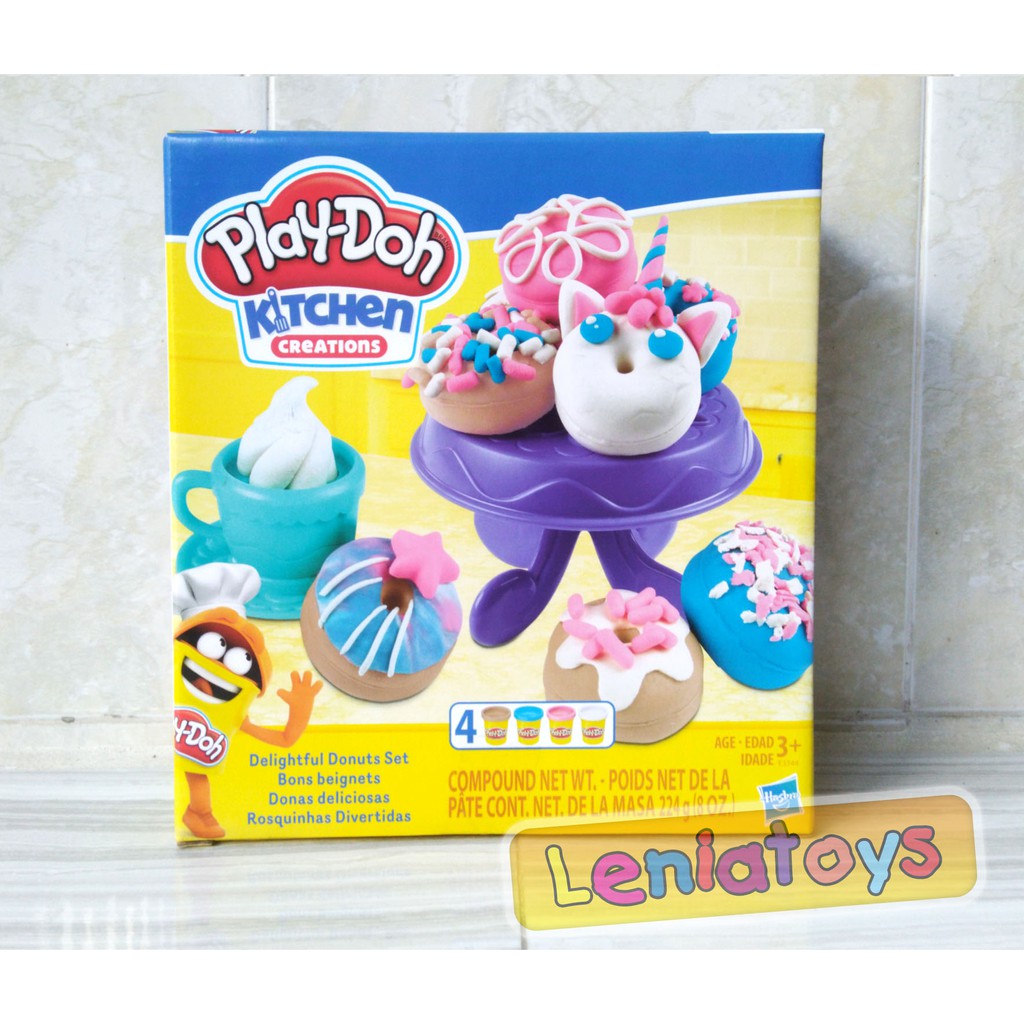 Play-doh Kitchen Creations Delightful Doughnuts Multicolor