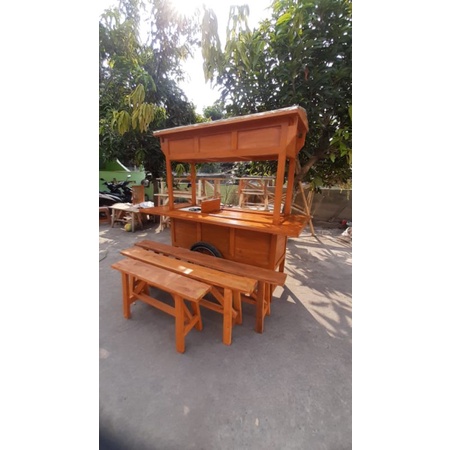 Jual GEROBAK ANGKRINGAN MURAH / GEROBAK WEDANGAN KOPI JOS | Shopee ...