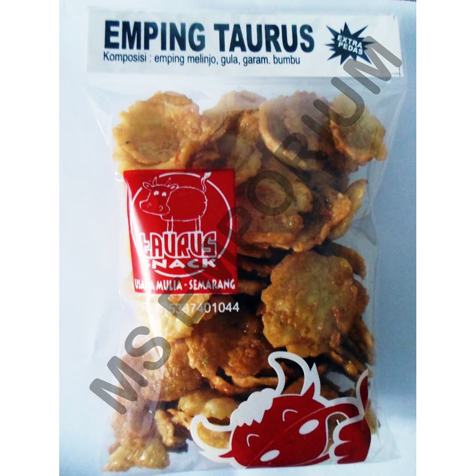 Jual Snack Emping Taurus Semarang ( Extra Pedas ) | Shopee Indonesia