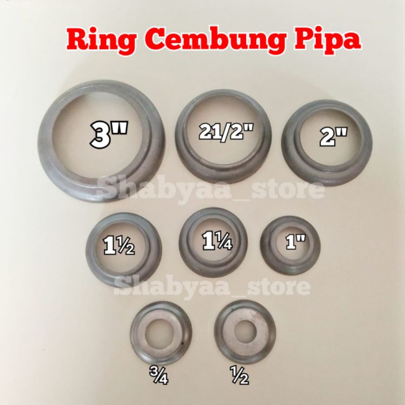 Jual Ring Cembung Tapak Kaki Pipa Ornamen Aksesoris Asesoris Pagar Besi