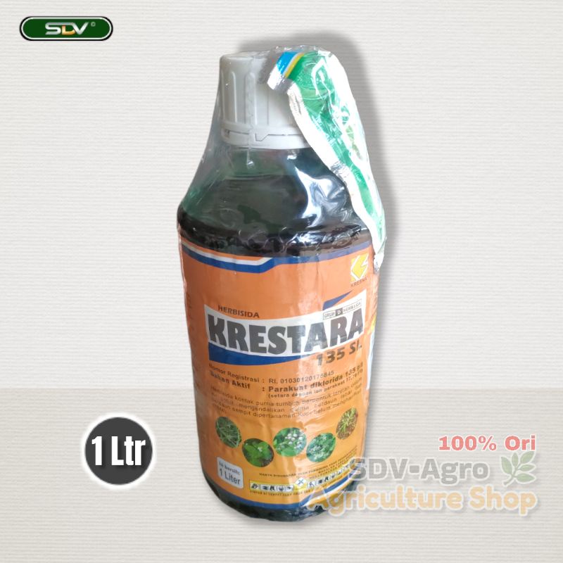 Jual Herbisida Krestara 135 Sl 1 Liter Racun Rumput Kontak Shopee