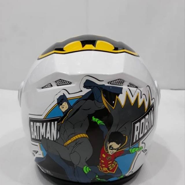 Jual HARGA SEPESIAL:: Helm Anak GM Batman & Robiin ( BERKUALITAS