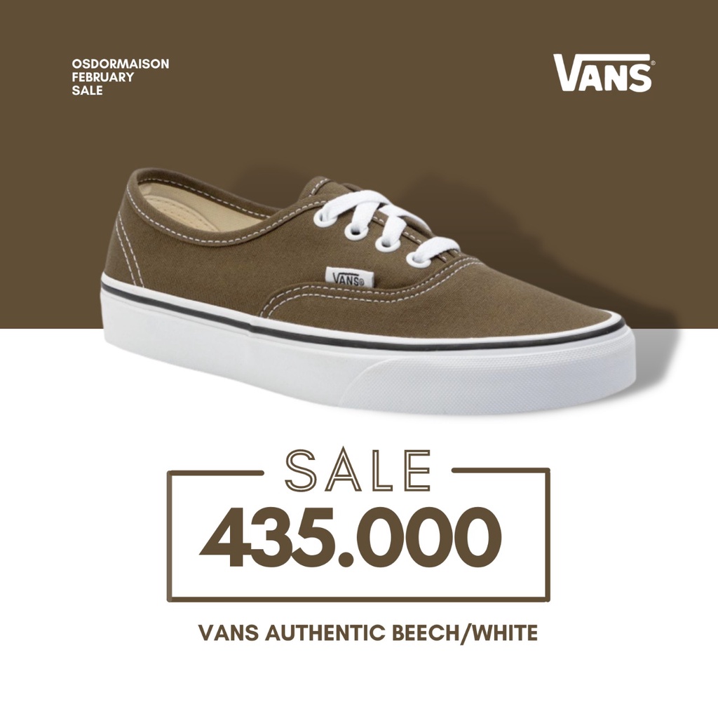 Vans authentic beech new arrivals