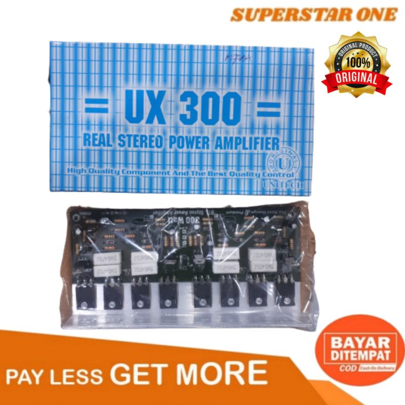 Jual kit power amplifier stereo 300watt UX 300 | Shopee Indonesia