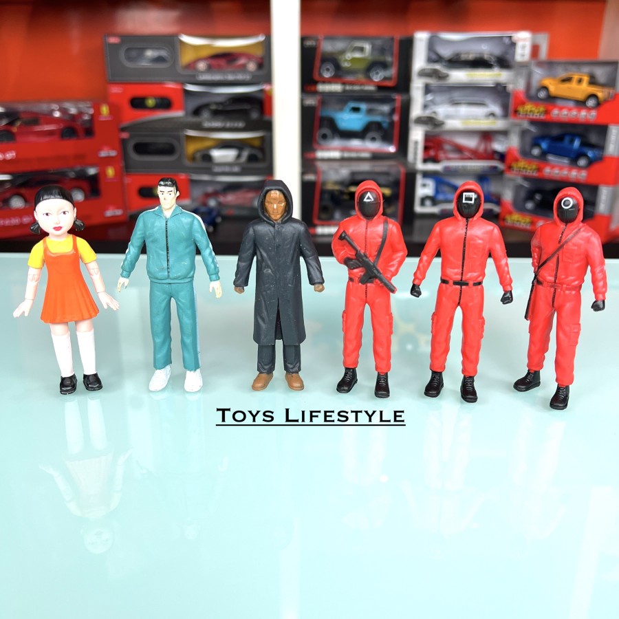 Jual CLEARANCE SALE!! Pajangan Action Figure Squid Game (BAGUS & MURAH