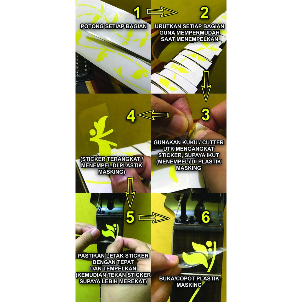 Jual Snakebyte James Hetfield Metallica Sticker Inlay Fretboard Gitar ...