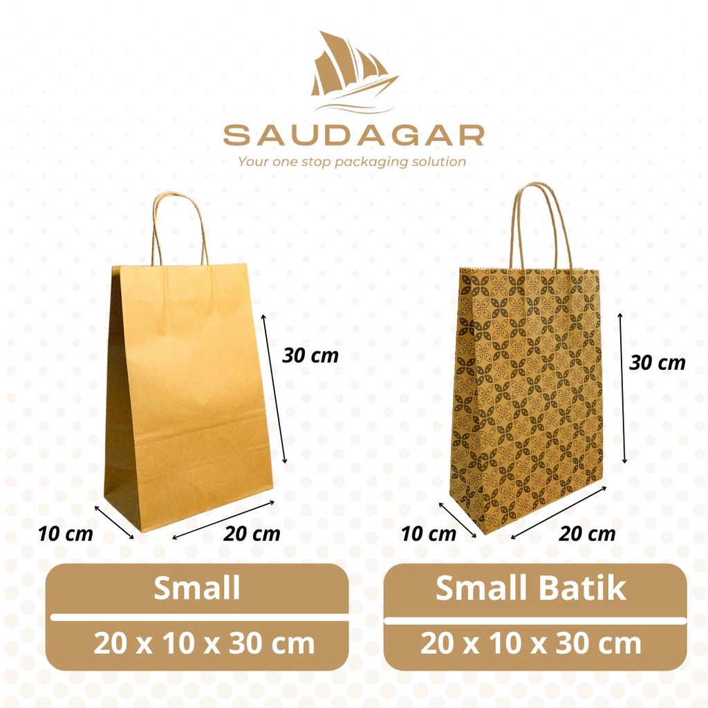 Jual Paper Bag Coklat / Tas Kertas Belanja / Shoping Bag SMALL | Shopee ...