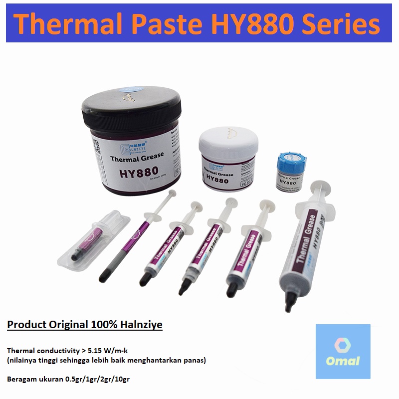 Jual Thermal Paste HY880 Compound Pasta Grease Pendingin Halnziye ...