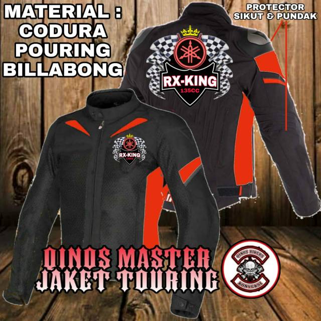 jaket touring full protector