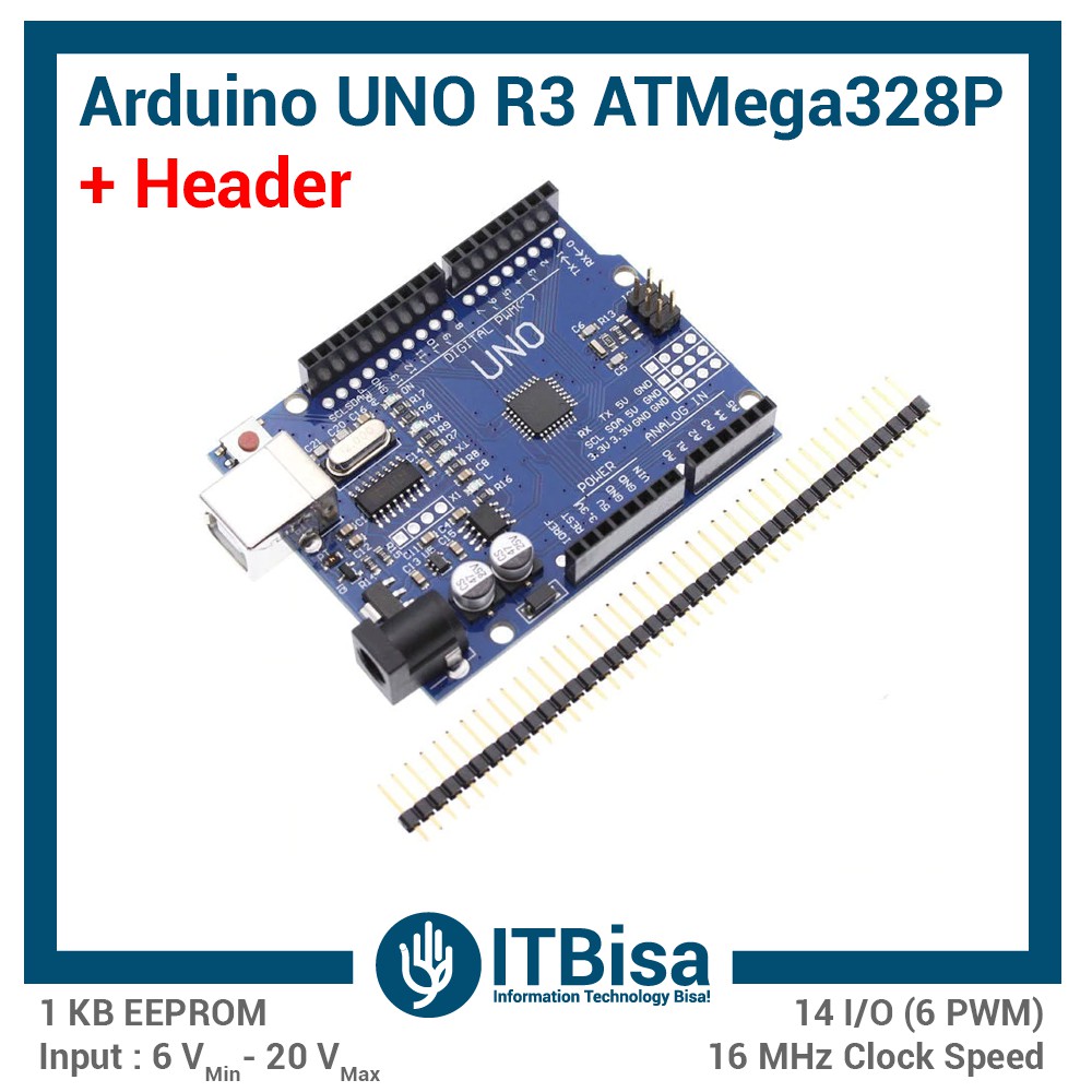 Arduino UNO R3 SMD Clone ATmega328 CH340