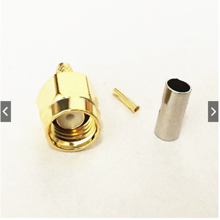 Connettore Per Cavo RG174 RG316 10 Connettori UHF SO239 A - Foto 4