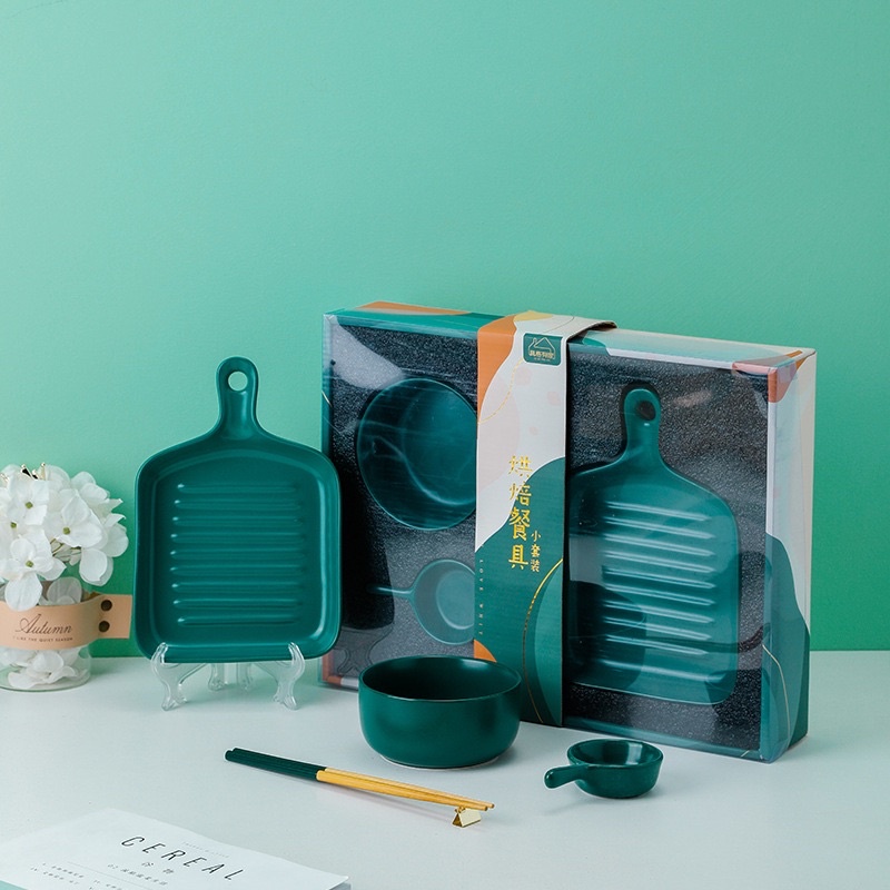 (A0322) Set hampers mangkuk tray cantik lucu | 4 in 1 nordic tableware | parsel | hadiah | kado | gift | hampers | bingkisan