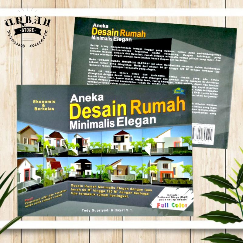 Jual Buku Aneka Desain Rumah Minimalis Elegan | Shopee Indonesia