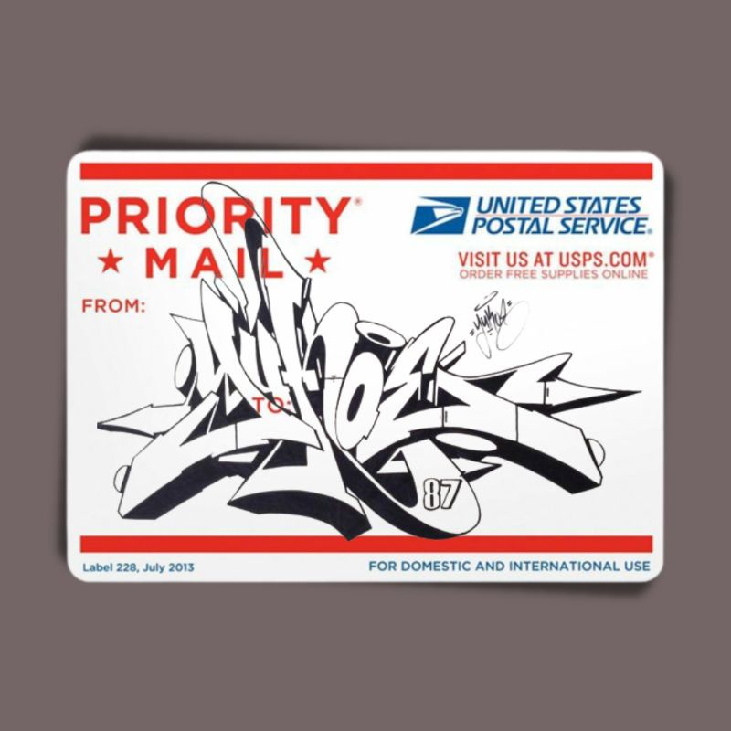 Jual STICKER PRIORITY MAIL US | Shopee Indonesia