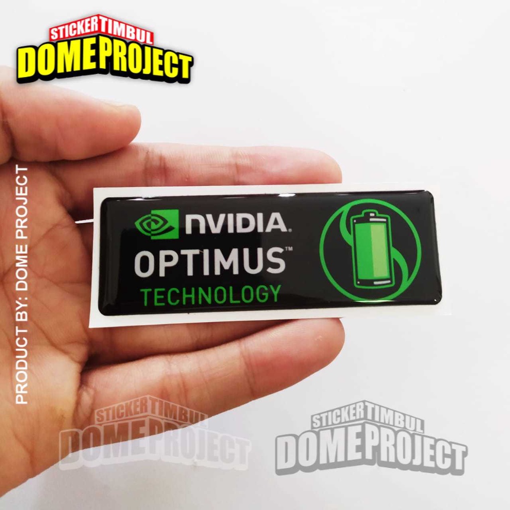 Jual Stiker Timbul Emblem NVIDIA OPTIMUS STIKER EMBLEM STIKER TIMBUL ...