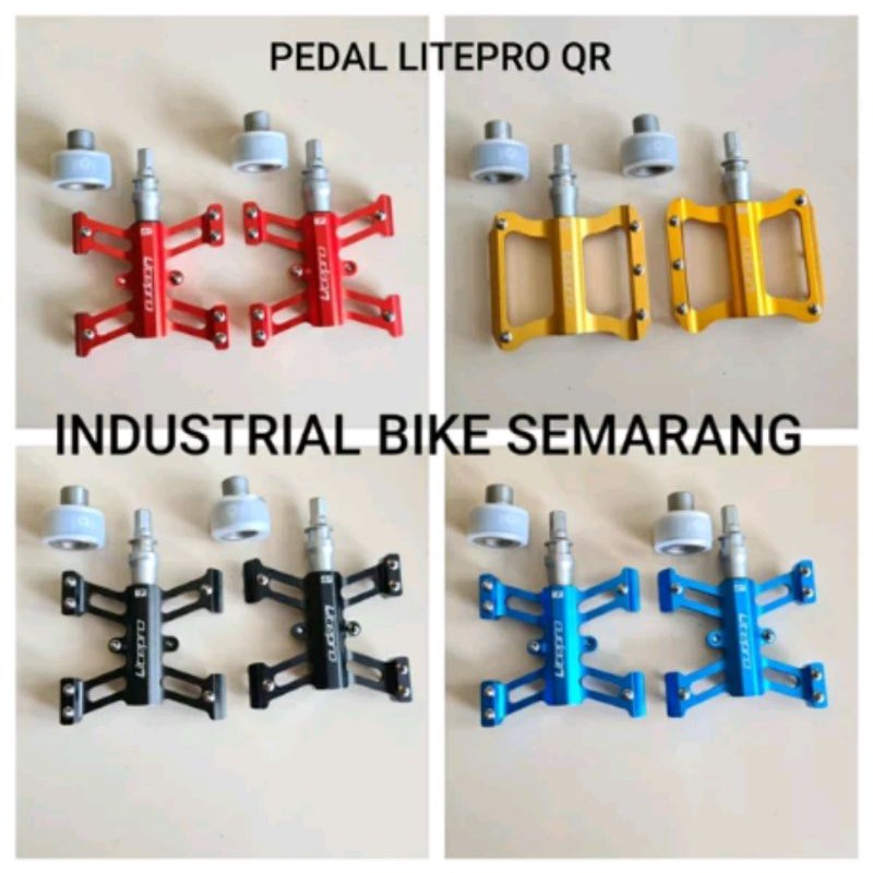 Jual Pedal Sepeda Lipat Qr Litepro Folding Bike Sepeda Lipat Quick