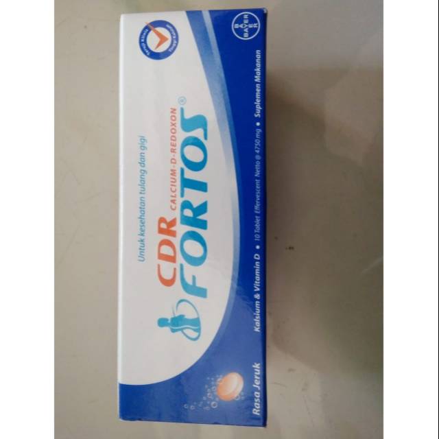 Jual CDR Fortos untuk Persendian/Tulang dan Gigi isi 10 | Shopee Indonesia