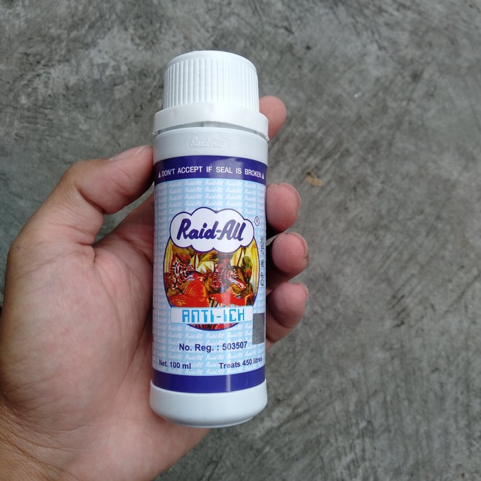 Jual Anti Ich Obat Ikan Pembasmi Jamur Ich Obat Ikan White Spot Jamur Ml Shopee Indonesia