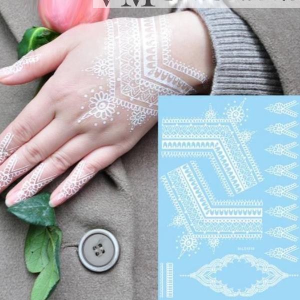 Jual (WaW ) ★★ Sticker Henna Pengantin - Henna Instant - Tato Tangan ...