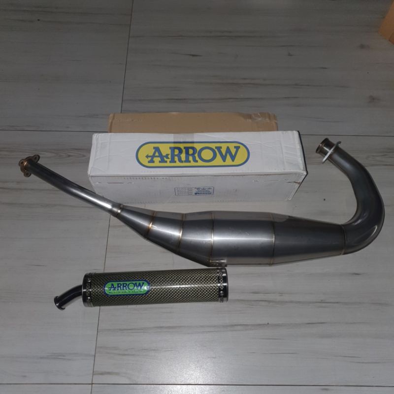 Jual Knalpot Arrow Full System 2T Ninja R Ninja RR Original Italy ...