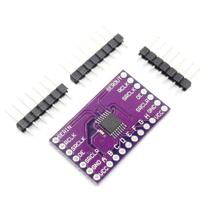 Jual CJMCU-595 74HC595 Shift Register Module 8 Channel 8bit Segment ...