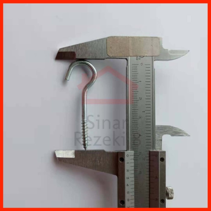 Jual 10 PIECES Sekrup Tanda Tanya No 6 / 5 cm Cantolan Atap Plafon ...