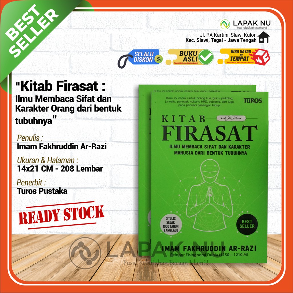 Jual Kitab Firasat Ilmu Membaca Sifat Dan Karakter Orang Dari Bentuk ...