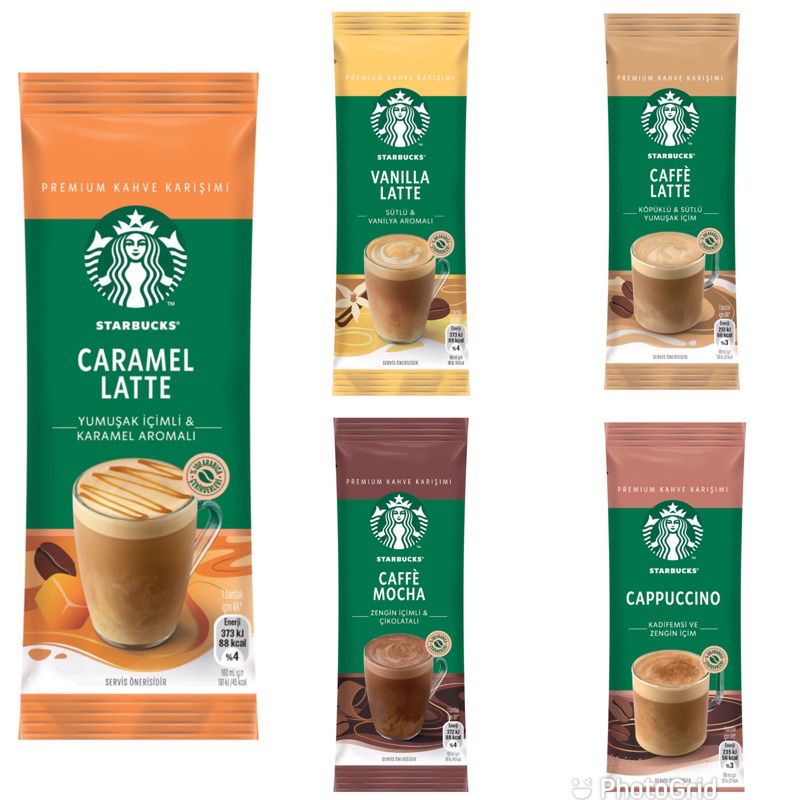 Jual STARBUCKS SACHET Premium Coffee 100 Original From TURKEY Shopee 