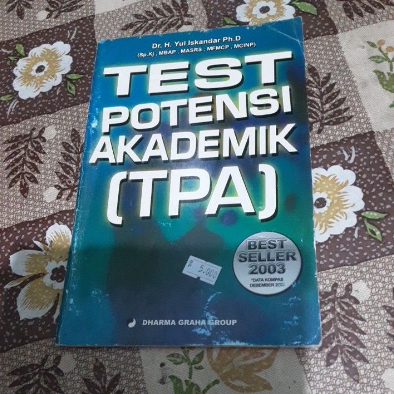 Jual BUKU TES POTENSI AKADEMIK TPA | Shopee Indonesia