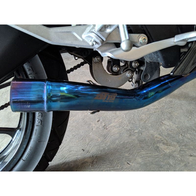 Jual header leheran knalpot pipa R15 V3 FULL BLUEMON BENDING ROL ...