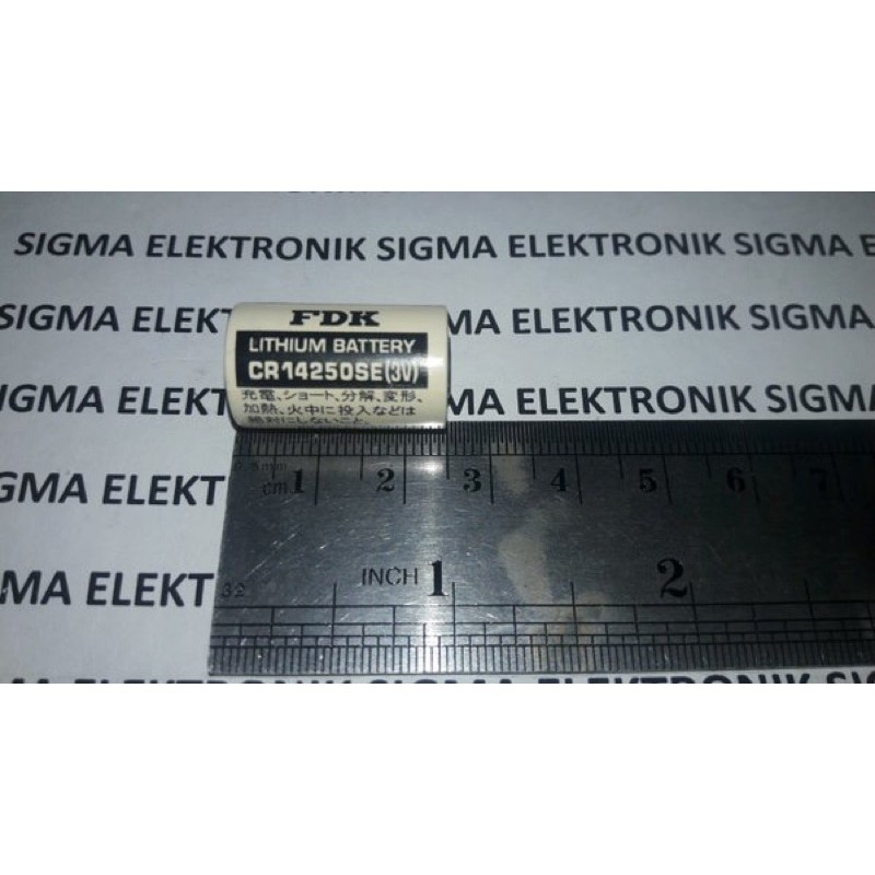 Jual BATERAI FDK CR 14250 3V | Shopee Indonesia