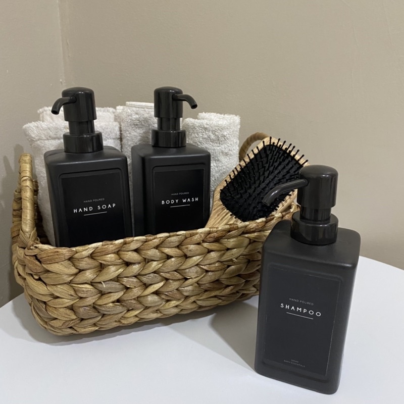 Jual Aesthetic Bathroom Bottles IKEA refillable bottle shampoo