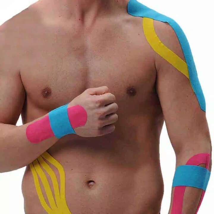 Foydream Tape Kinesiologico, 6 Rotolo Kinesio Tape, 5 cm x
