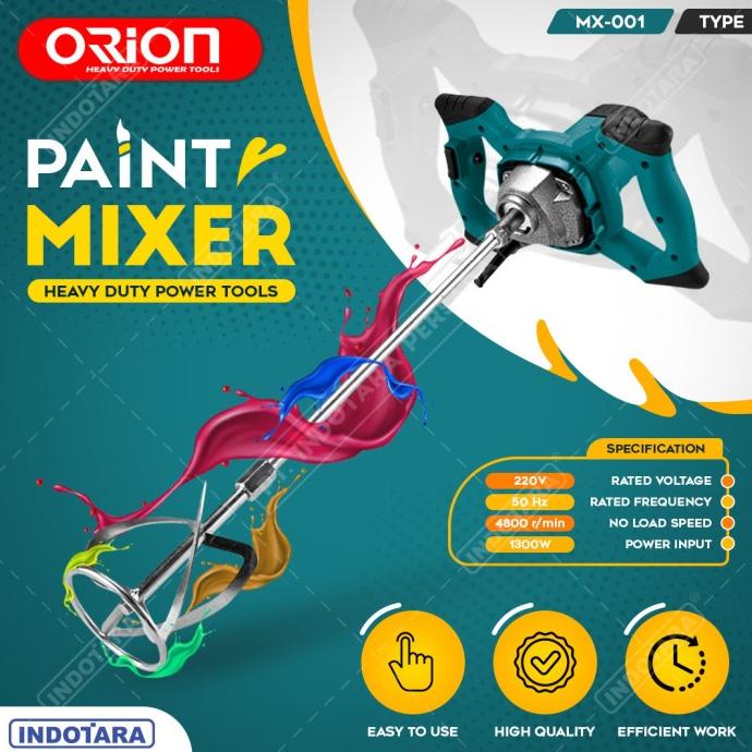 Jual Mesin Pengaduk Cat / Orion Paint Mixer MX001 Shopee Indonesia