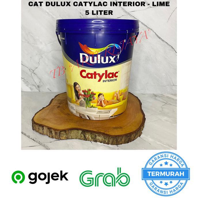 Jual Cat Tembok Interior Dulux Catylac Kg Lime Natalia Shopee