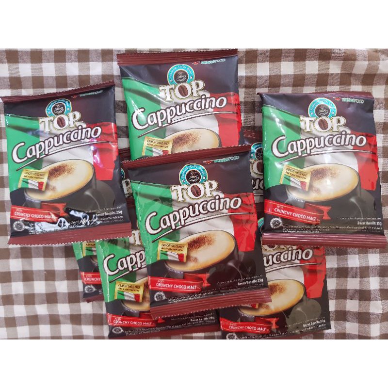 Jual TOP CAPPUCCINO KOPI COFFEE SACHET PACK Shopee Indonesia