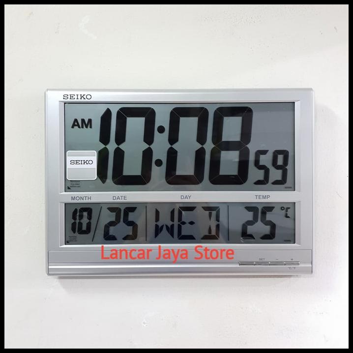 Jual Jam Digital Seiko / Jam Meja Digital Seiko Qhl080S Original