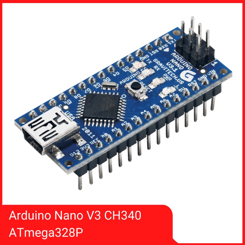 Jual Arduino Nano V3 Ch340 Atmega328 Shopee Indonesia 1397