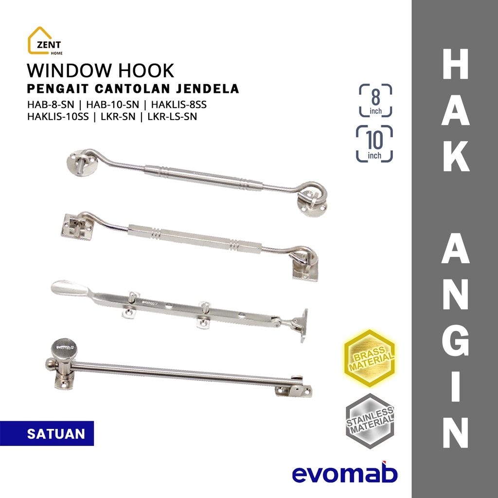 Jual evomab Window Hook Satuan Hak Angin Lamskar Ramskar Cantolan ...