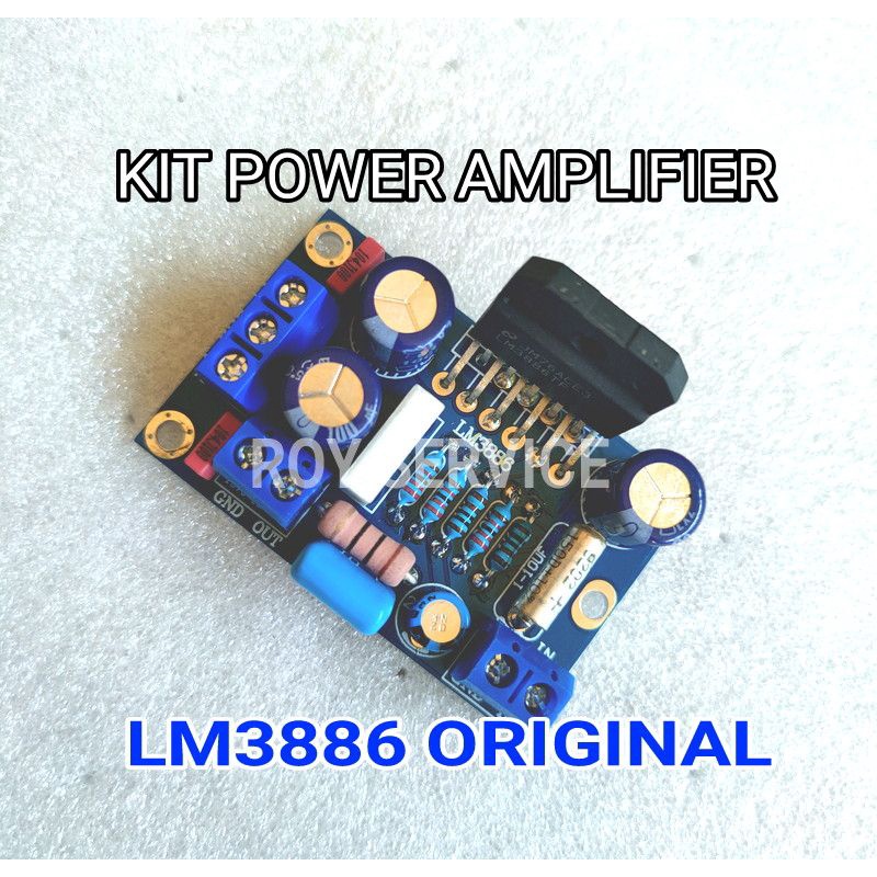 Jual LM3886 kit power amplifier home audio | Shopee Indonesia