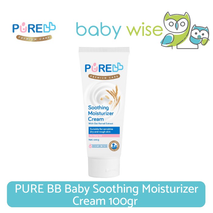 Jual PURE BB Baby Soothing Moisturizer Cream 100gr | Shopee Indonesia