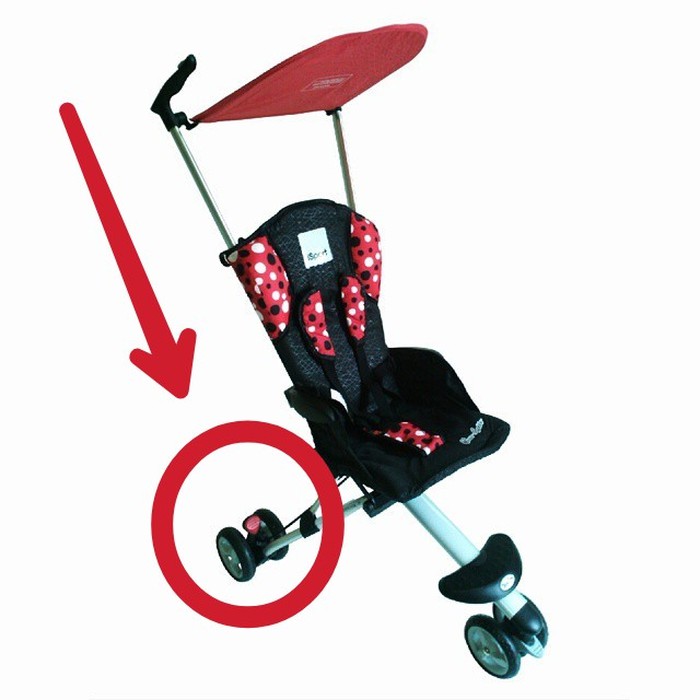 Jual roda 2025 stroller baby elle