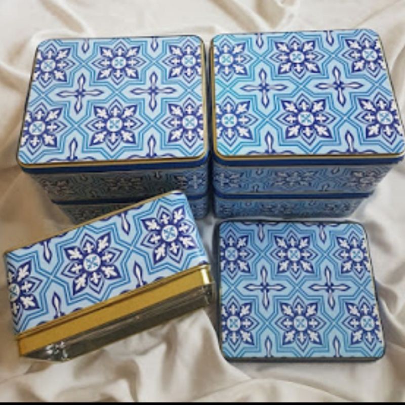 Jual Custom Kaleng kotak Saffron Diah - 20 pcs | Shopee Indonesia